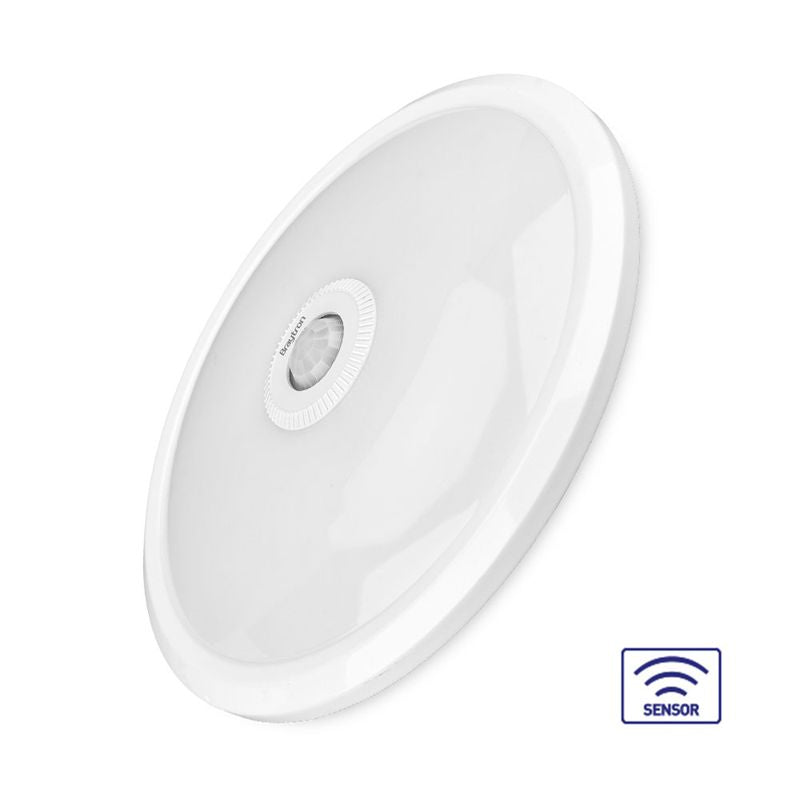 Braytron Led Lámpetest Falonkívüli Fehér 6500K 15W Senzorral
