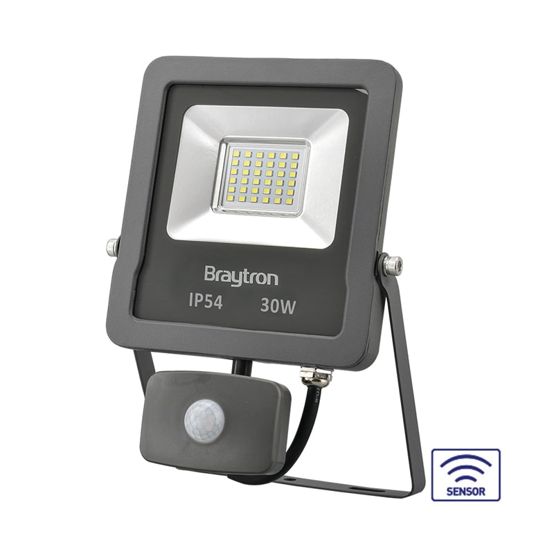 Braytron Led Reflektor Mozg. 30W 6500K IP44 2400Lm 230V