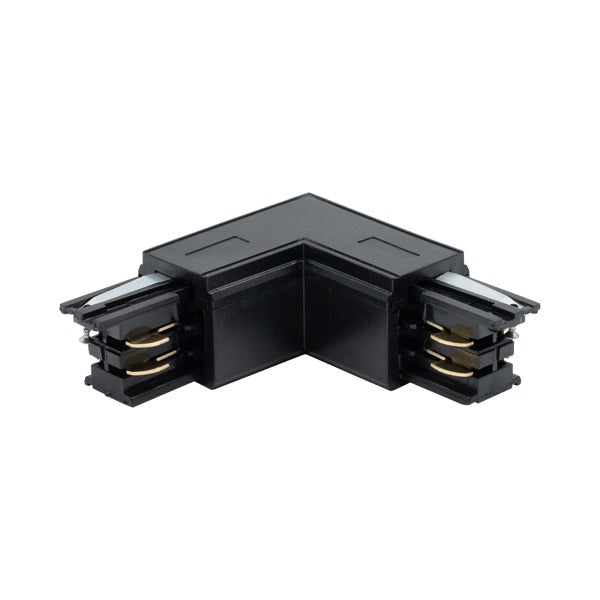 Braytron Sínrendszer csatlakozó Sarok idom fekete 4W IP20 BY40-00331