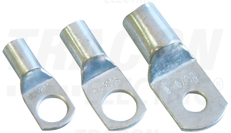 Tracon Szigeteletlen szemes csosaru 10mm2, M6, (d1=4,5mm, d2=6,4mm) CL10-6