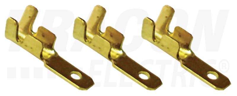 Szigeteletlen rátolható csatlakozó csap 2,8×0,5mm, 0,5-1mm2