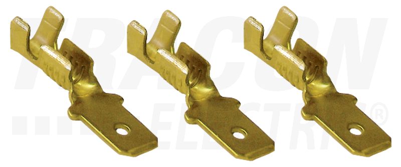 Szigeteletlen rátolható csatlakozó csap 4,8×0,5mm, 0,5-1mm2