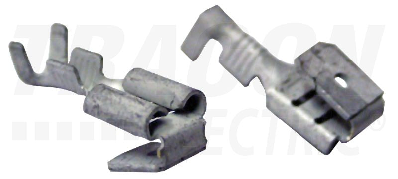 Rátolható csatlakozó csap hüvellyel 6,3×0,8mm, 1-2,5mm2