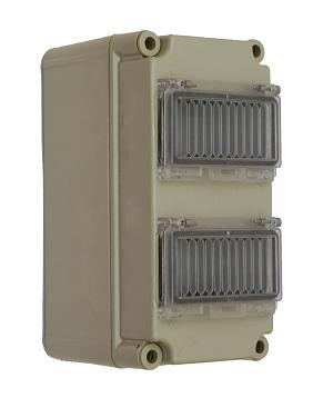 Csatári PVT-1530 tokozat ÁK 2x6-NÁF 12 modulos kismegszakító szekrény álló CSP 31104000*