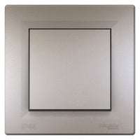 Schneider Asfora Váltókapcsoló - IP44, kerettel, bronz