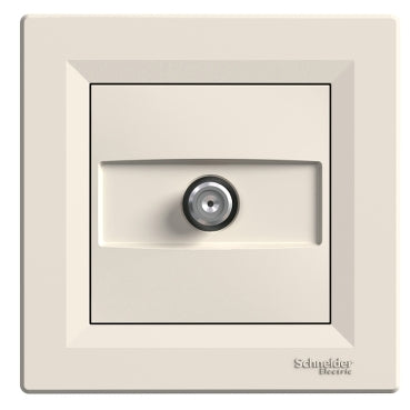 Schneider Asfora SAT aljzat, végzáró, 1 dB, bézs EPH3700123