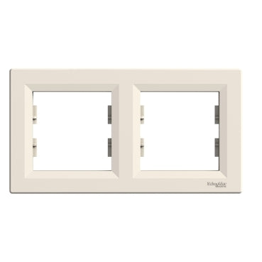 Schneider Asfora Kettes keret, vízszintes, bézs