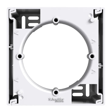 Schneider Asfora Egyes kiemelőkeret, vízszintesen sorolható, fehér EPH6100121