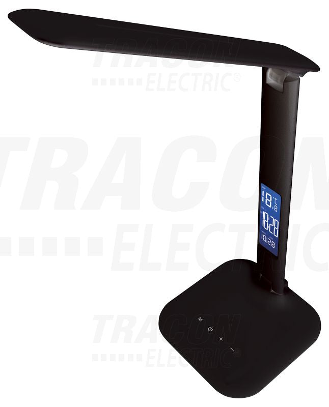 Tracon Led Asztali lámpa Fekete 100-240V 4W 2700-6000K EEI=G