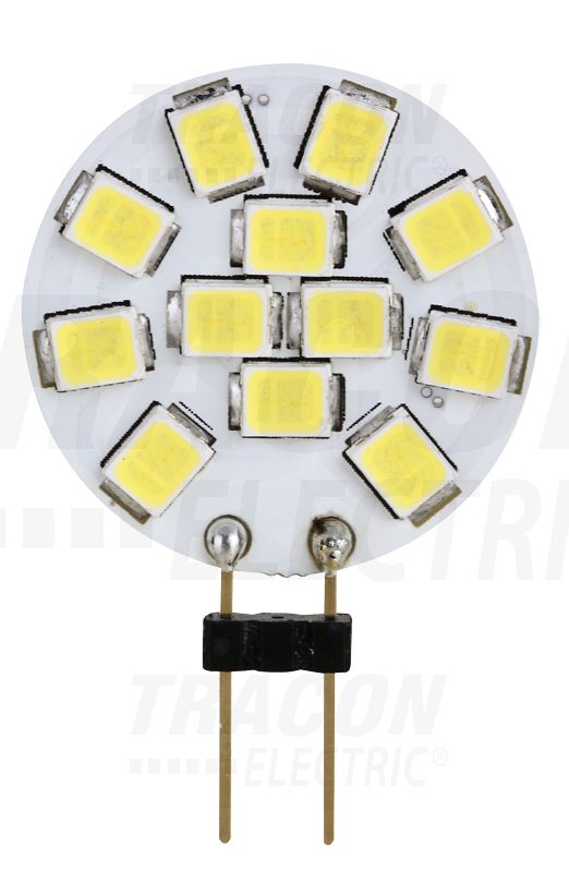 LED fényforrás G4 foglalattal 12 VAC/DC 2W 4000K G4 140lm EEI=G