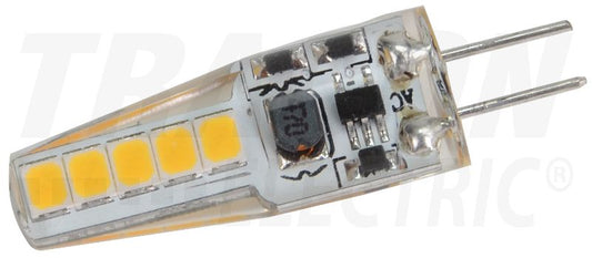 LED fényforrás G4 foglalattal 12 VAC/DC 2W 3000K G4, 180lm EEI=F