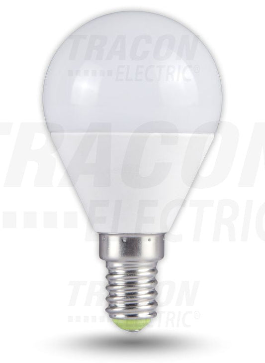 Normál alakú LED fényforrás 230VAC, 5W 2700K E14 380lm EEI=G