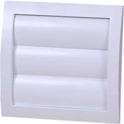 Ventilátor Szellőzőrács Fehér Zsalus ND12Z