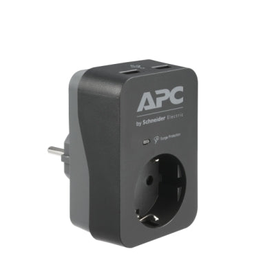 Schneider APC Túlfeszűltségvédő Fekete 5V 2,4A USB 230V