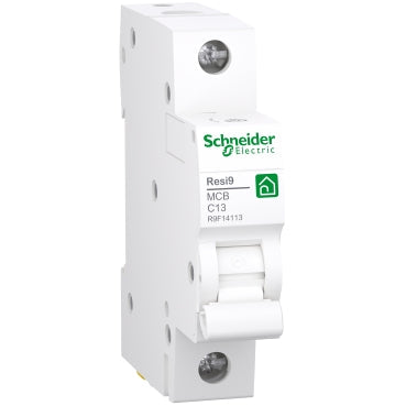 Schneider RESI9 kismegszakító, 1P, C, 13A 4,5kA R9F14113