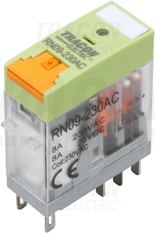 Print relé 110V DC / 2×CO (8A, 230V AC / 30V DC)