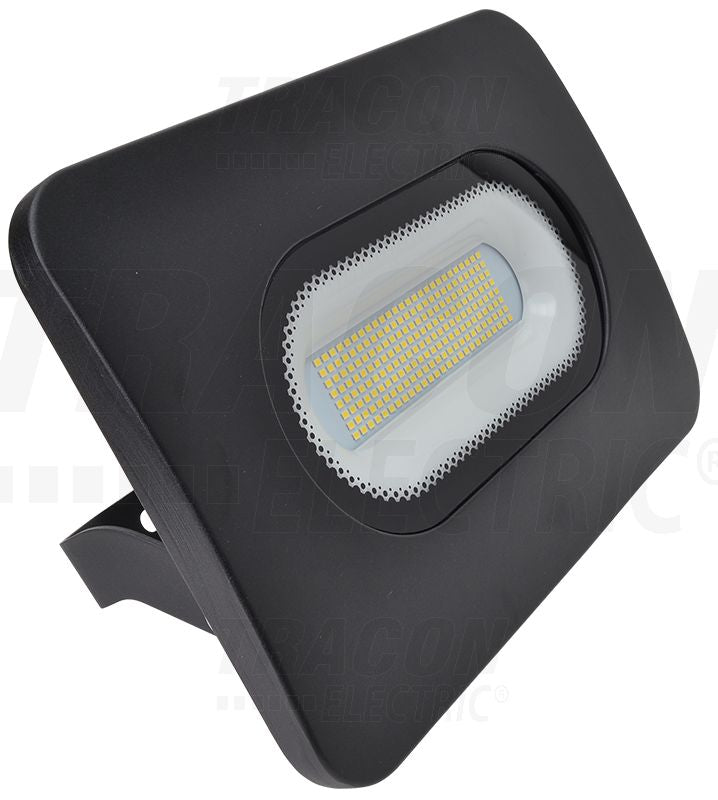 Tracon LED reflektor, RSMDL széria Fekete 220-240V AC, 100W, 4000K, IP65, 8000lm, EEI=G
