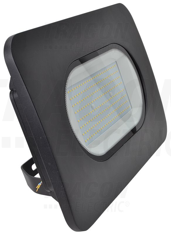 Tracon LED reflektor, RSMDL széria Fekete 200W, 4000K, IP65, 220-240V AC, 16000lm, EEI=G