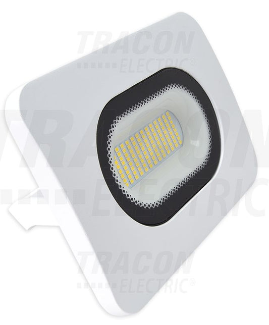 Tracon LED reflektor, RSMDLF széria Fehér 220-240V AC, 50W, 4000K, IP65, 4000lm, EEI=G