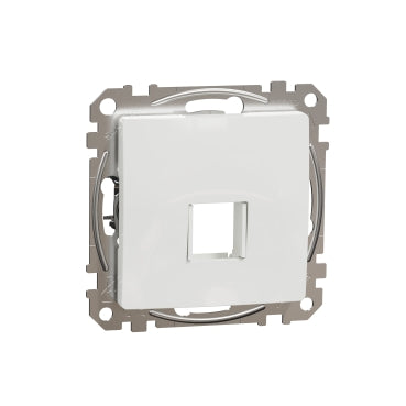 Schneider ÚJ SEDNA 1xRJ45 adapter, Keystone betétekhez, fehér