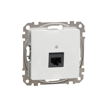 Schneider ÚJ SEDNA 1xRJ45 Cat5e UTP aljzat, fehér SDD111451