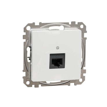 Schneider ÚJ SEDNA 1xRJ45 Cat6A UTP aljzat, fehér