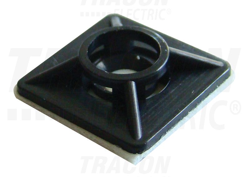 Öntapadós négyoldalról toldható kábelkötegelő talp 20×20mm, d=2,9mm,
