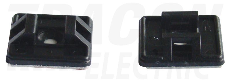 Ontapadós kétoldalról toldható kábelkotegelo talp 26,5×26,5mm, d=4,3mm,