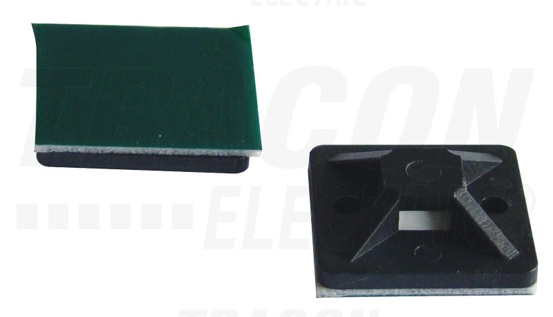 Ontapadós négyoldalról toldható kábelkotegelo talp 25×25mm, d=3,5mm,