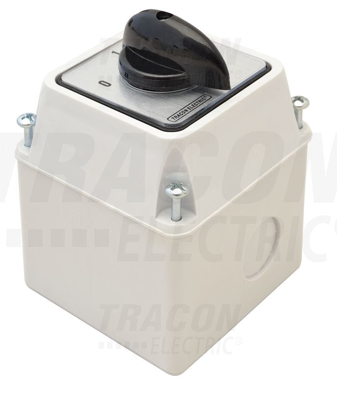 Tracon Tokozott BE-KI kapcsoló 400V, 50Hz, 20A, 3P, 5,5kW IP65