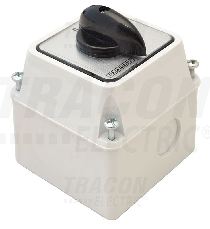 Tracon Tokozott BE-KI kapcsoló 400V, 50Hz, 20A, 2P, 5,5kW, IP65