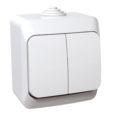 Schneider CEDAR PLUS Csillárkapcsoló, IP44, fehér (105)