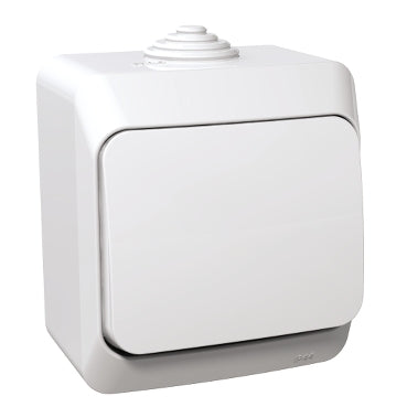 Schneider CEDAR PLUS Keresztkapcsoló, IP44, fehér (107)