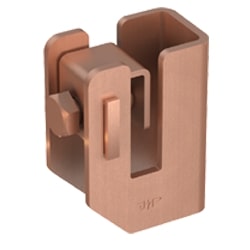 J.Propster 911576 szalagtartó StFz eltartás 18mm, rögzítési tartomány 10mm, Réz