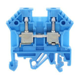 CONTA-CLIP Átmenő sorkapocs TS32/35 1-szintes 32A 0,2-4mm2/érvéghüvely kék csavaros/ RK 2,5-4 BU 1001.5
