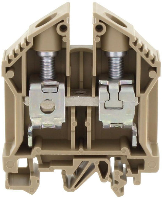 CONTA-CLIP Átmenő sorkapocs TS32/35 1-szintes 125A 2,5-35mm2/érvéghüvely bézs csavaros/ RK 35 BG 1052.2