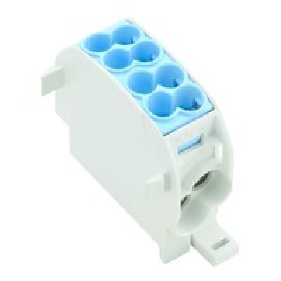 WEIDMÜLLER Elosztóblokk 152A 1p 2X25mm2/2X16mm2 kék WPD 101 2X25/2X16 BL