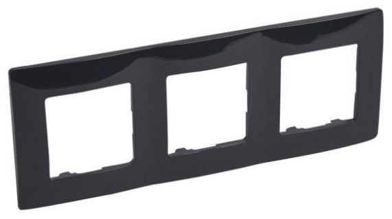 LEGRAND Niloé 397053 onyx fekete keret 3-as