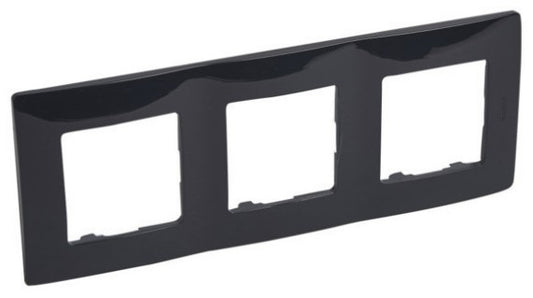 LEGRAND Niloé 397053 onyx fekete keret 3-as