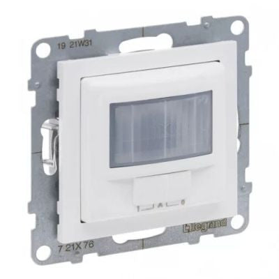 LEGRAND Suno fehér mozgásérzékelős kapcsoló 3 - 250 W (izzó, halogén, LED) 120fokos, 2 vezetékes, keret nélkül 721176