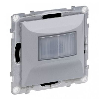 LEGRAND Suno alumínium IP44 mozgásérzékelős (PIR) kapcsoló, 100 W LED, 2 vezetékes, alumínium 721335A