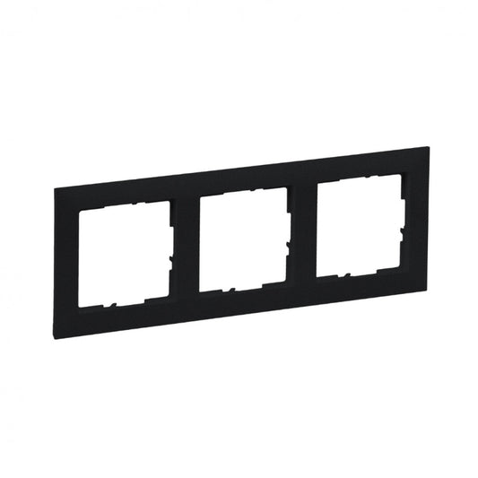 LEGRAND Suno fekete keret 3-as 721523