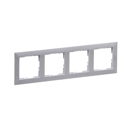LEGRAND Suno szürke keret 4-es 721544