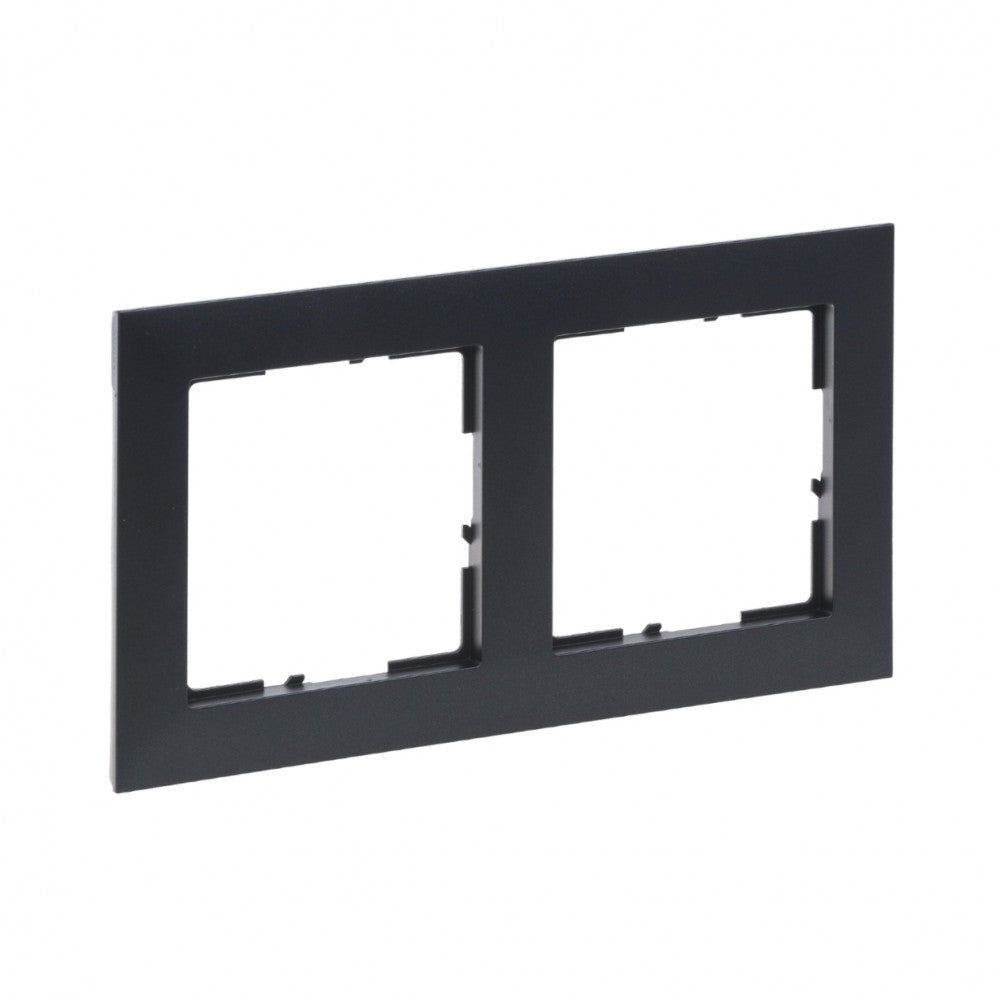 LEGRAND Suno sötét szürke keret 2-es 721552