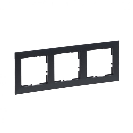 LEGRAND Suno sötét szürke keret 3-as 721553