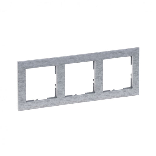 LEGRAND Suno csiszolt alumínium keret 3-as 721563