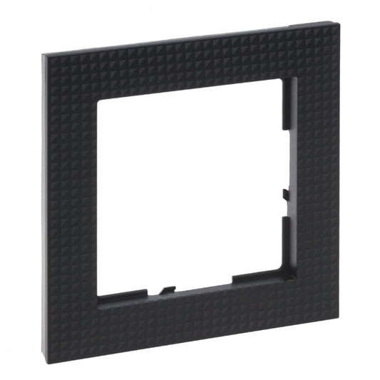 LEGRAND Suno fekete mintás keret 1-es 721571