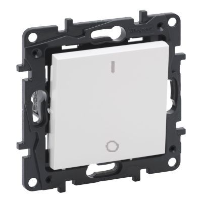 LEGRAND Niloé Step fehér 102 kétpólusú kapcsoló, 16AX 863102