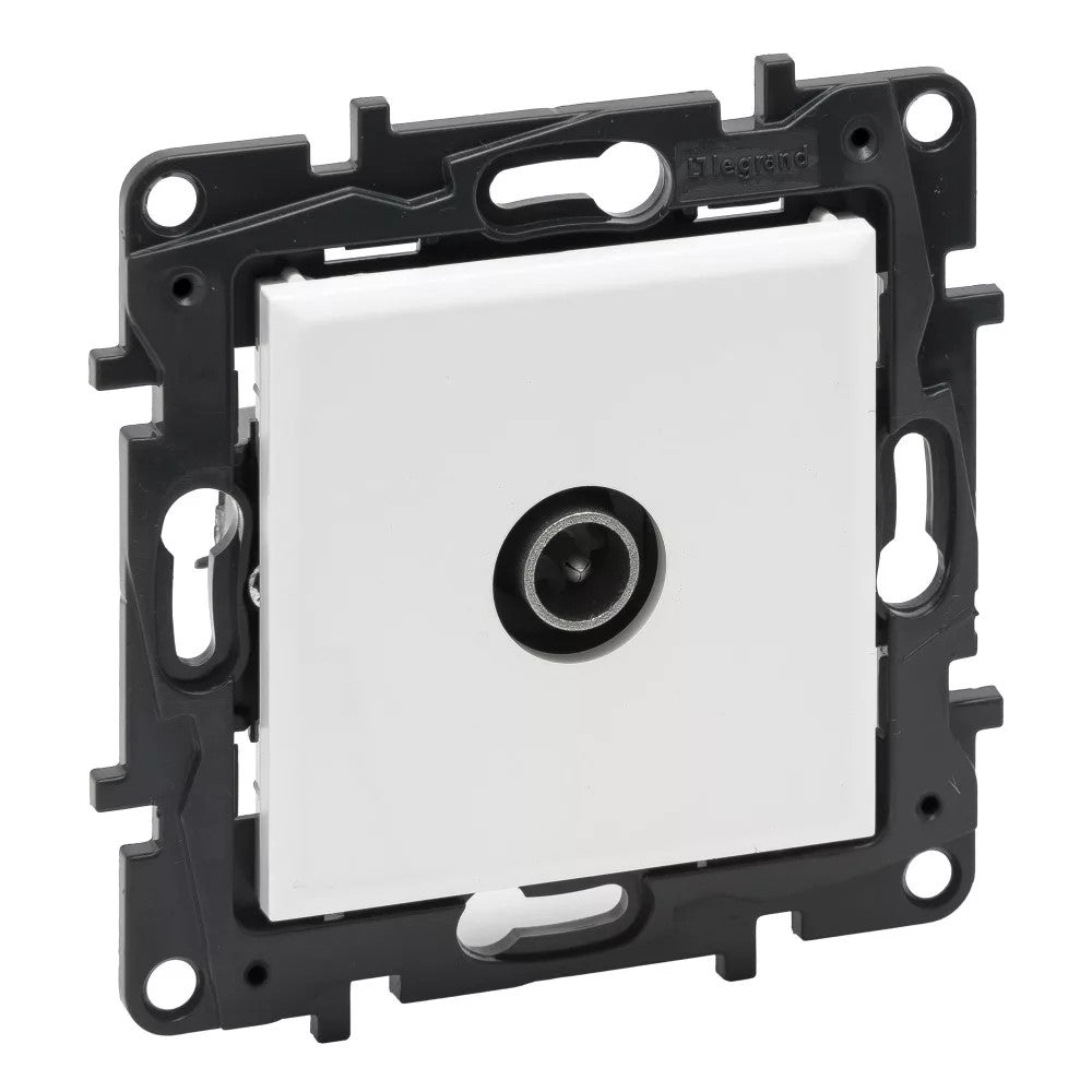 LEGRAND Niloé Step fehér TV végzáró aljzat (10 dB) 863173