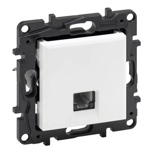 LEGRAND Niloé Step alumínium 1xRJ11 csatlakozóaljzat 863355